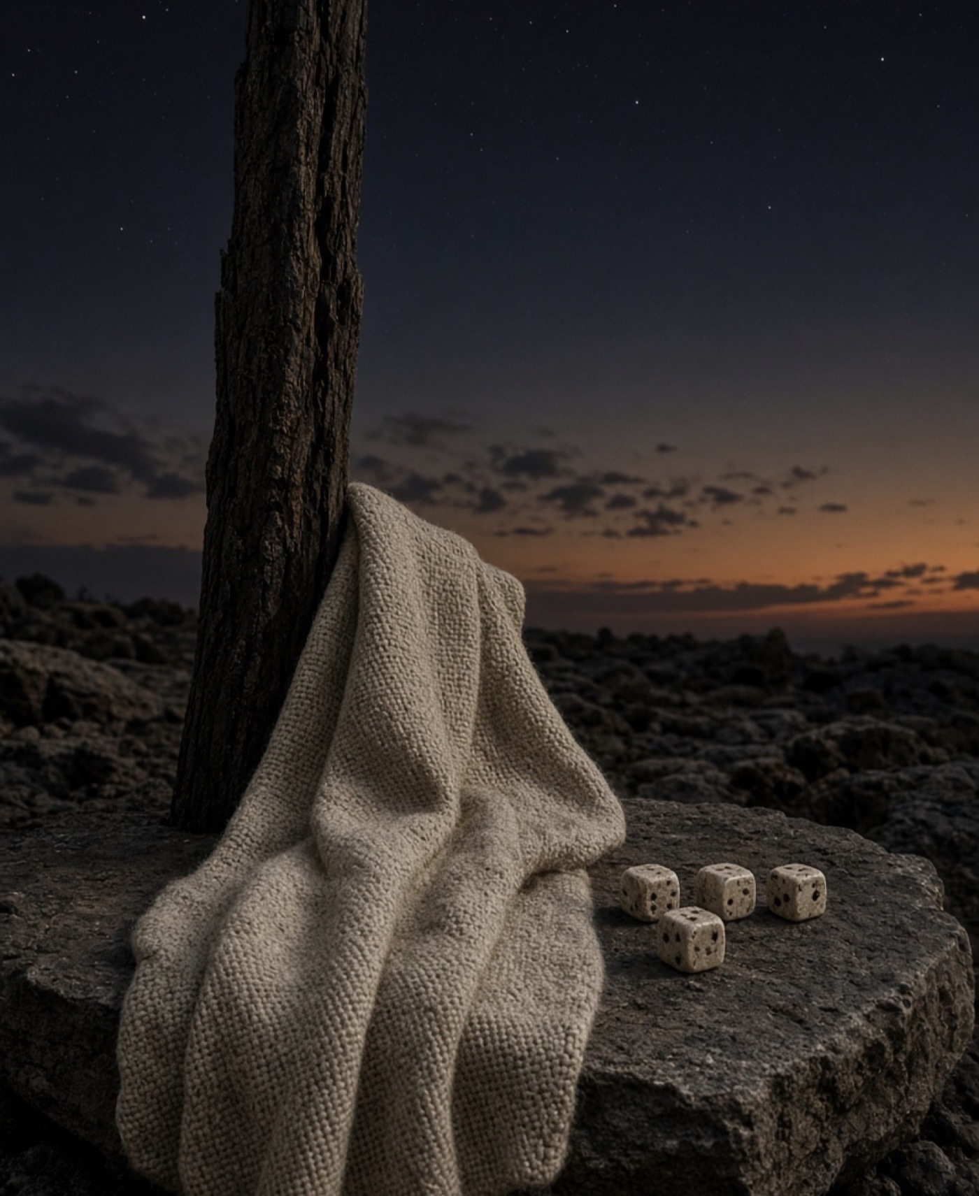 The Seamless Robe · John 19:23-24, Exod 28:31-32, Ps 22:18