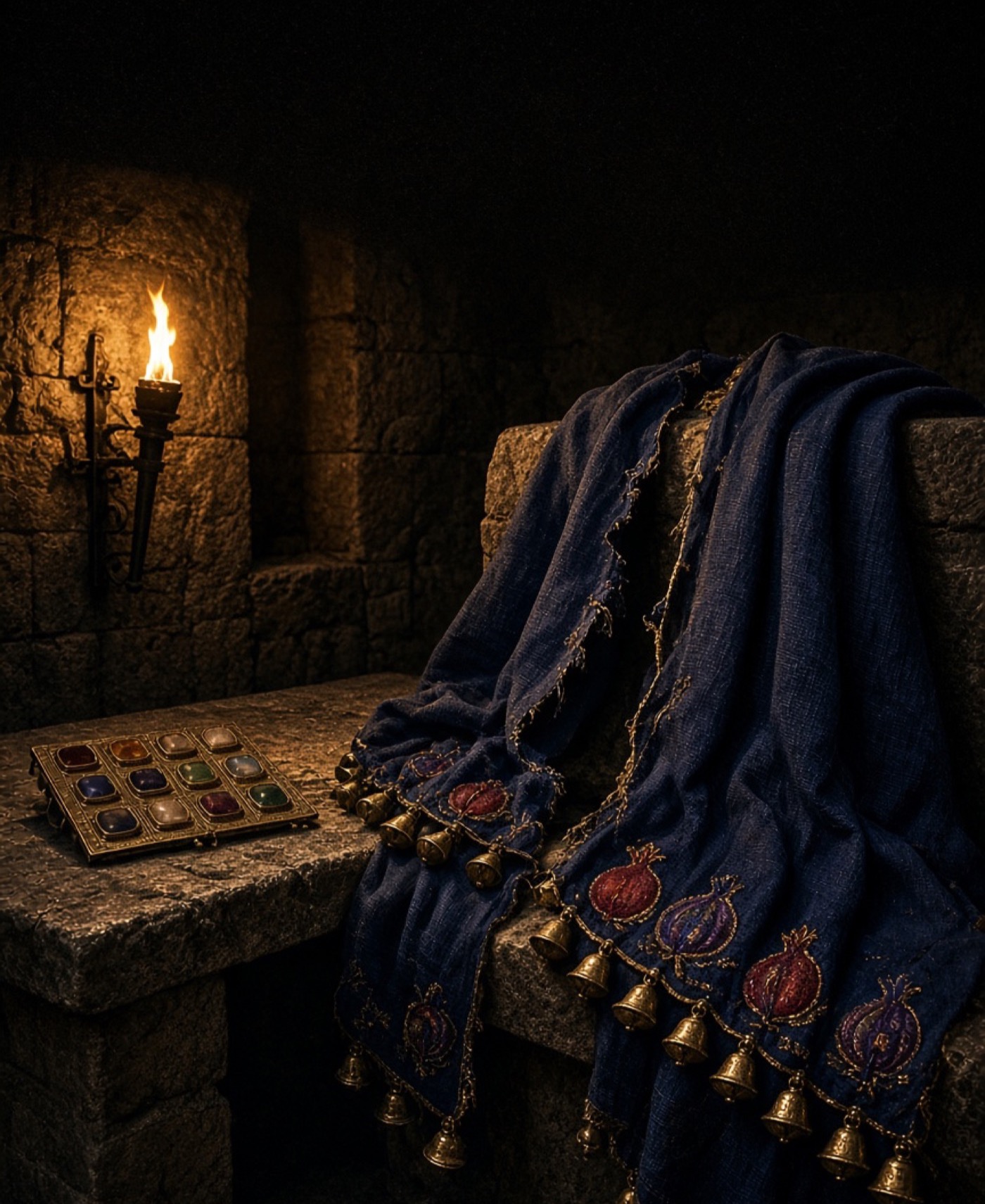 The Torn Robe · Lev 10:6, 21:10, Matt 26:63-65